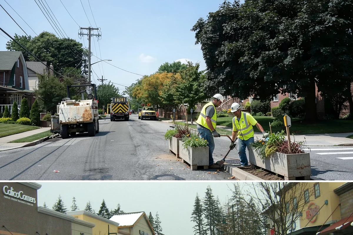 Municipal Fence Installation in Mill Creek, Snohomish County, WA - Footing installation is most efficient in drier months when post holes stay stable and concrete sets predictably.