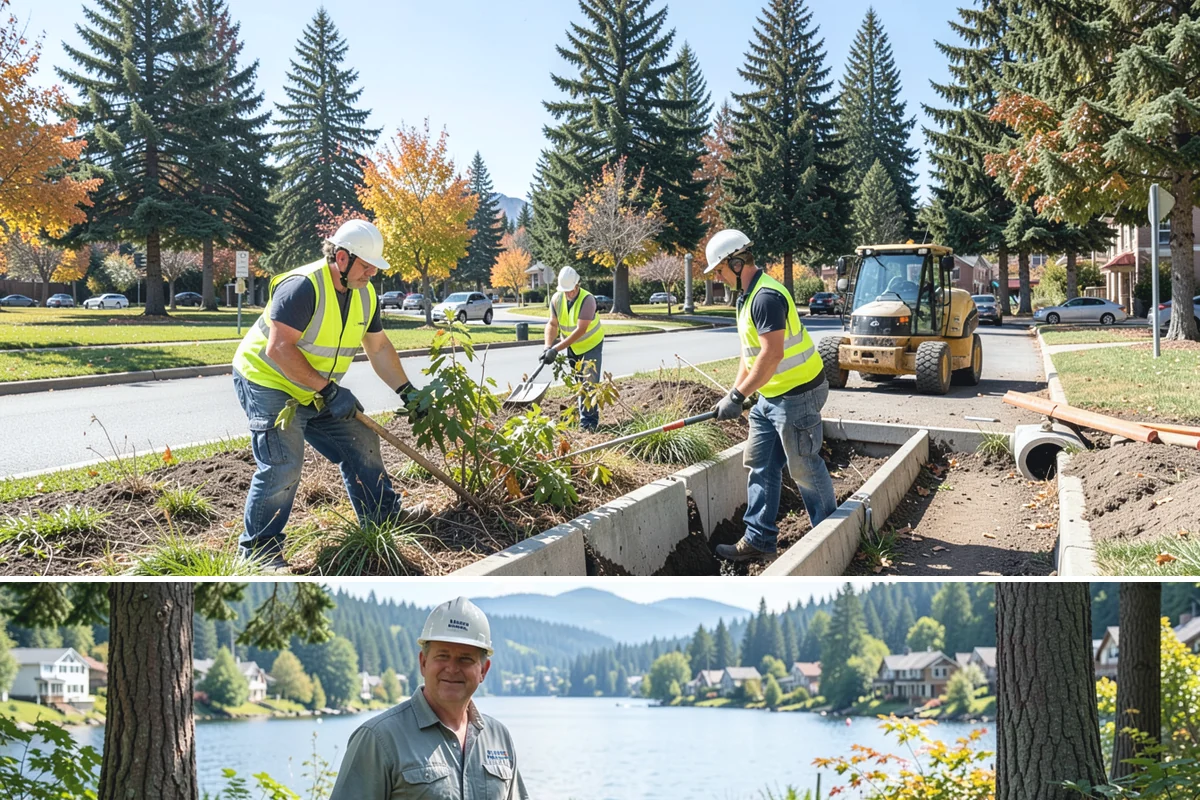 Municipal Fence Installation in Milton, King County, WA - Footing installation is most efficient in drier months when post holes stay stable and concrete sets predictably.
