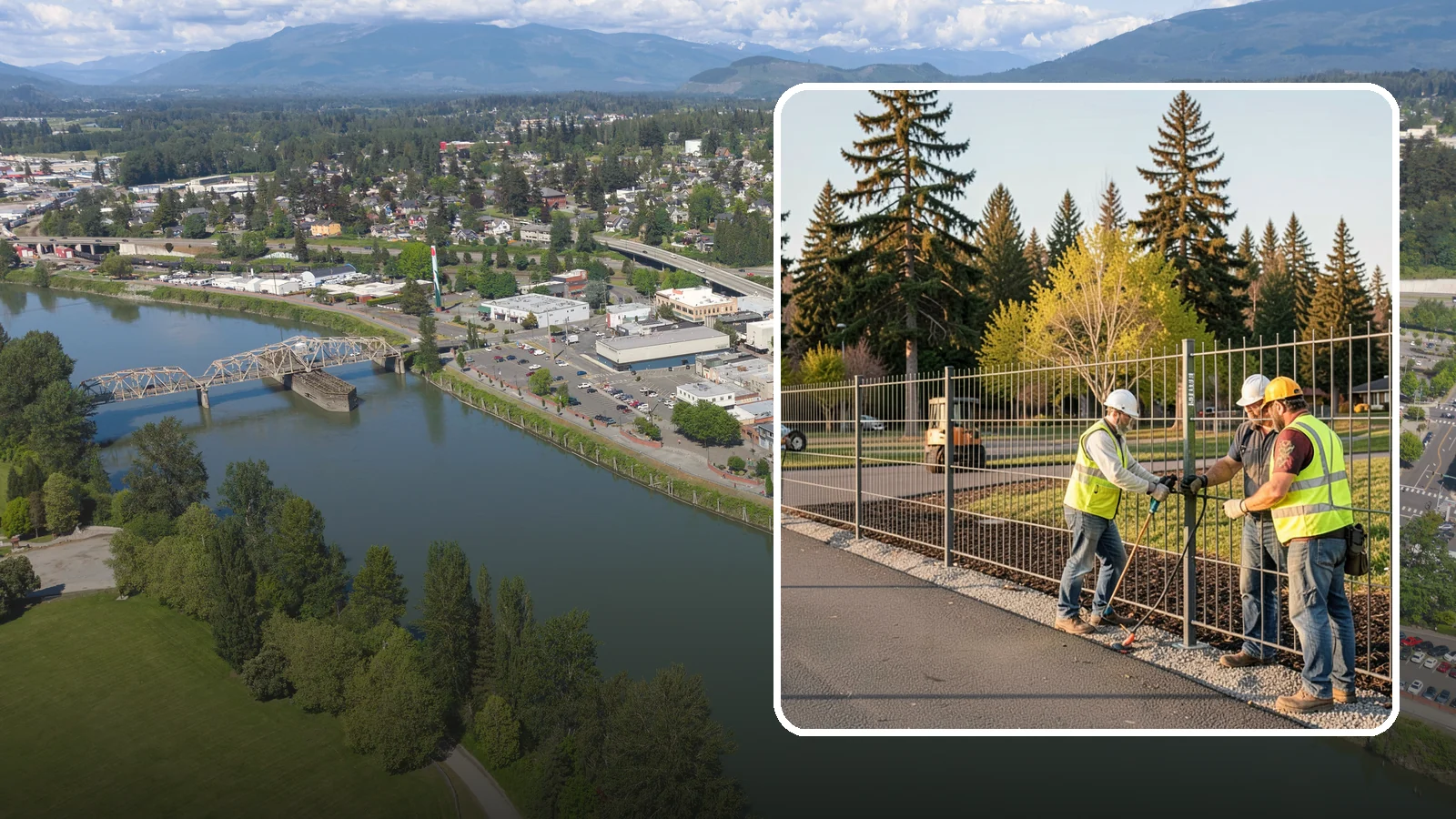 Municipal Fence Installation in Mount Vernon, Skagit County, WA - Install durable perimeter and security fencing for public facilities, parks, utilities, and infrastructure sites.