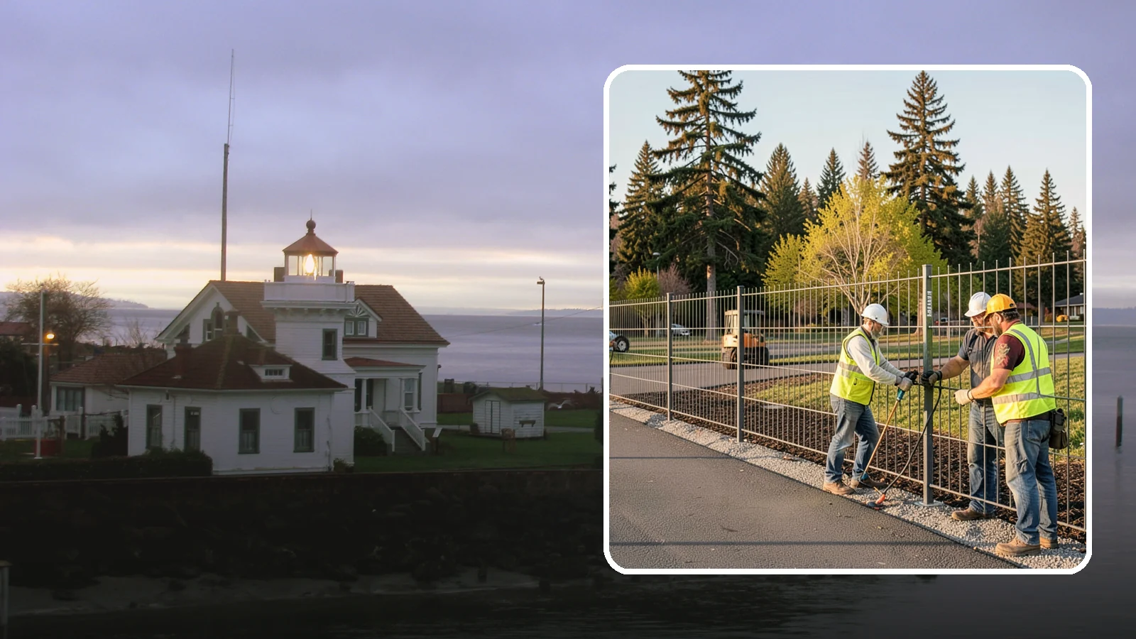 Municipal Fence Installation in Mukilteo, Snohomish County, WA - Install durable perimeter and security fencing for public facilities, parks, utilities, and infrastructure sites.