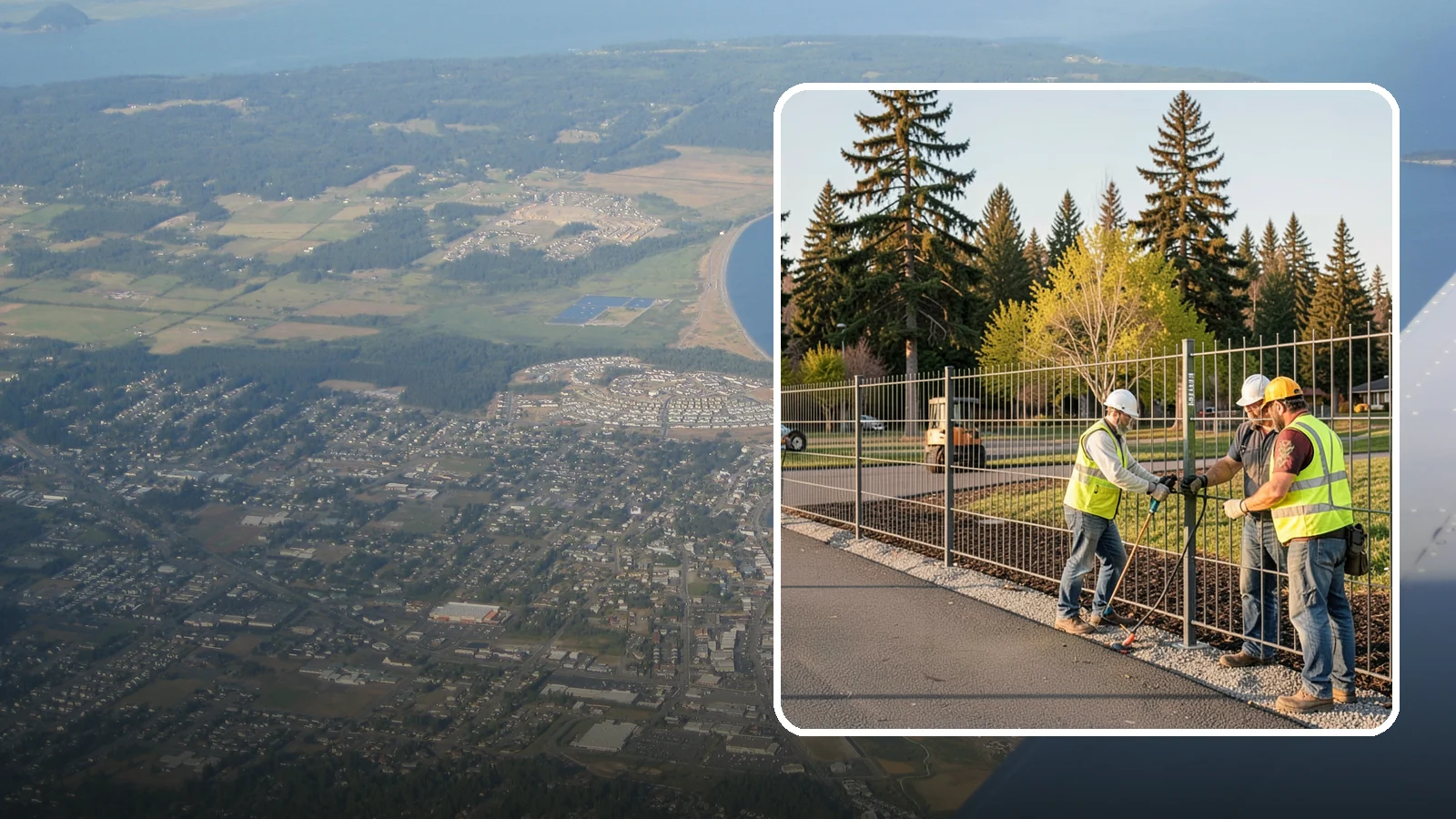Municipal Fence Installation in Oak Harbor, Island County, WA - Install durable perimeter and security fencing for public facilities, parks, utilities, and infrastructure sites.