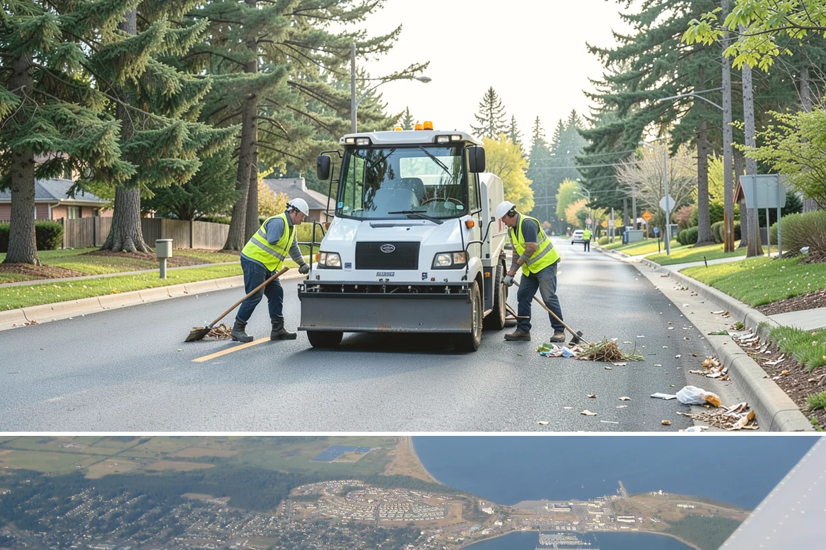 Municipal Fence Installation in Oak Harbor, Island County, WA - Footing installation is most efficient in drier months when post holes stay stable and concrete sets predictably.