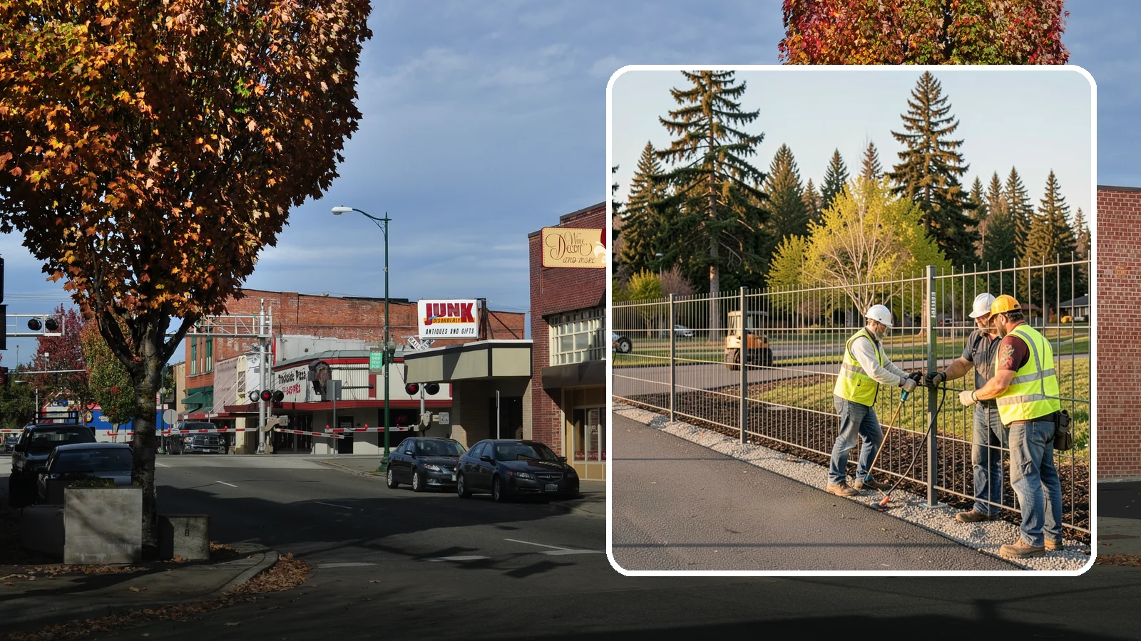 Municipal Fence Installation in Puyallup, Pierce County, WA - Install durable perimeter and security fencing for public facilities, parks, utilities, and infrastructure sites.