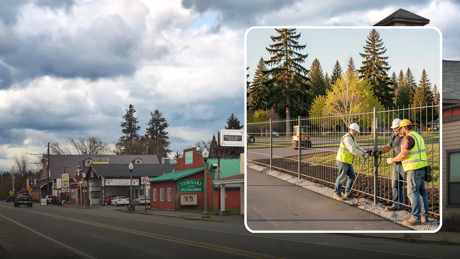 Municipal Fence Installation in Roy, Pierce County, WA - Install durable perimeter and security fencing for public facilities, parks, utilities, and infrastructure sites.