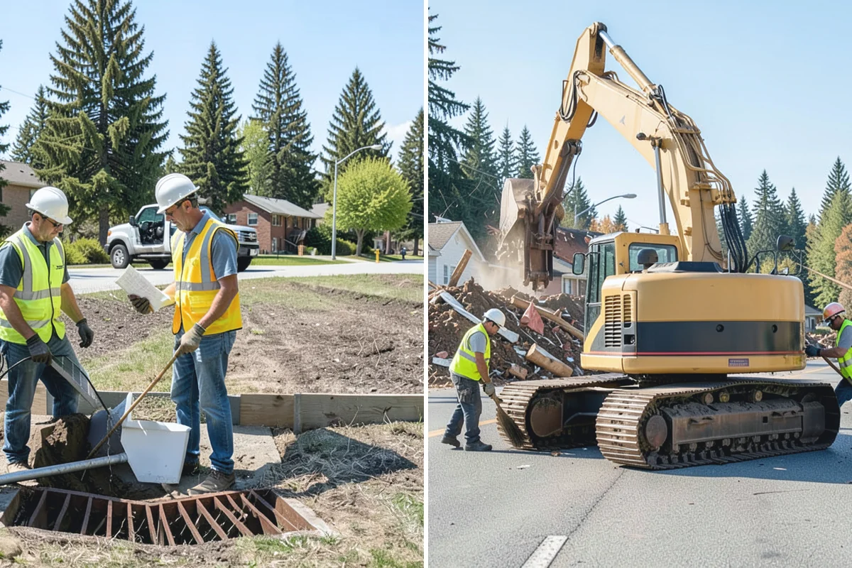 Municipal Fence Installation in Roy, Pierce County, WA - Site walk to confirm alignment, access points, and locates