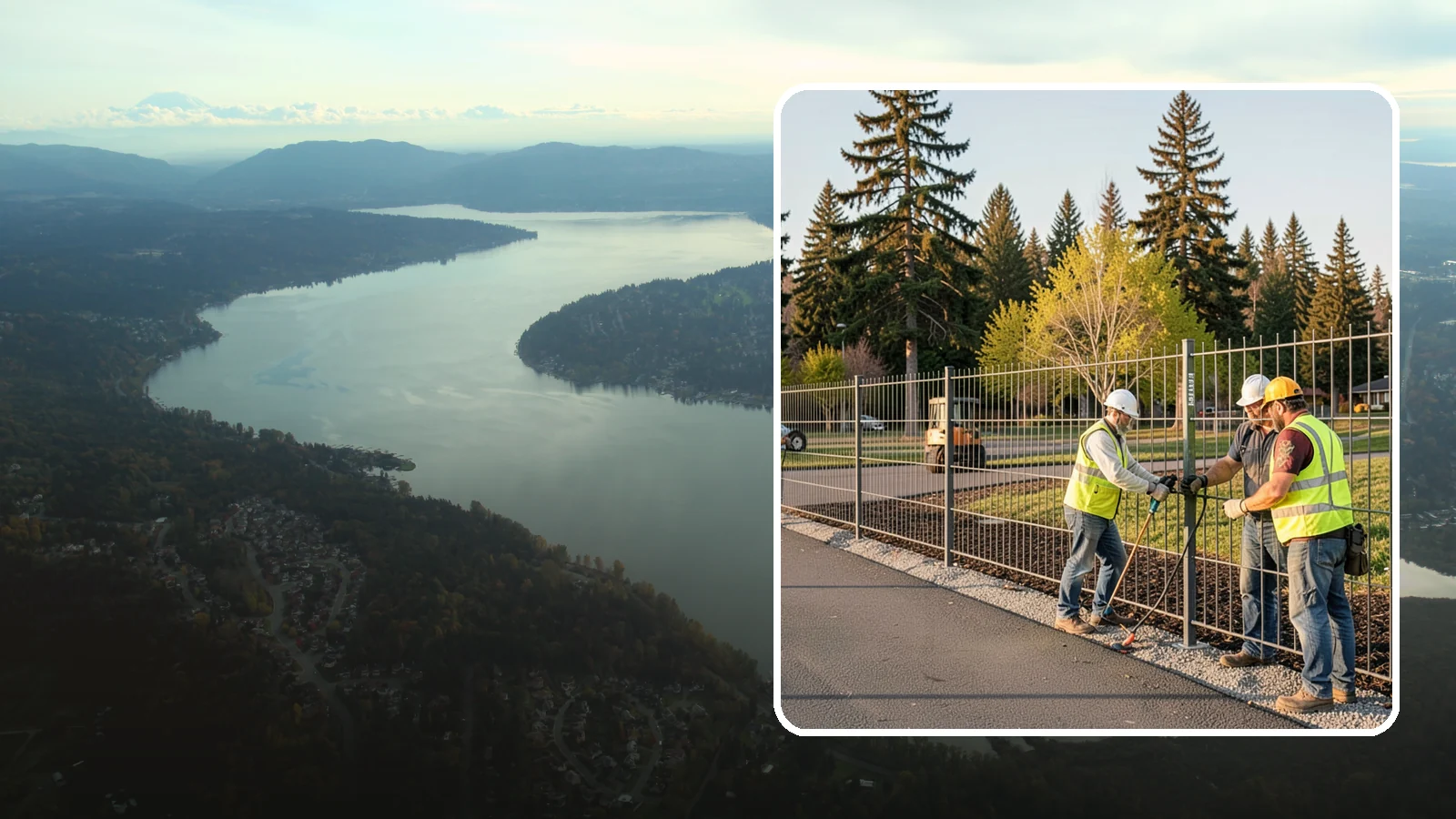 Municipal Fence Installation in Sammamish, King County, WA - Install durable perimeter and security fencing for public facilities, parks, utilities, and infrastructure sites.