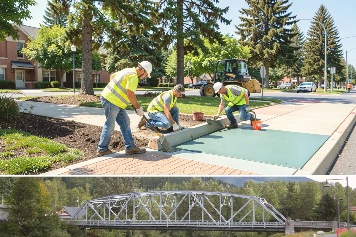 Municipal Fence Installation in Skykomish, King County, WA - Footing installation is most efficient in drier months when post holes stay stable and concrete sets predictably.