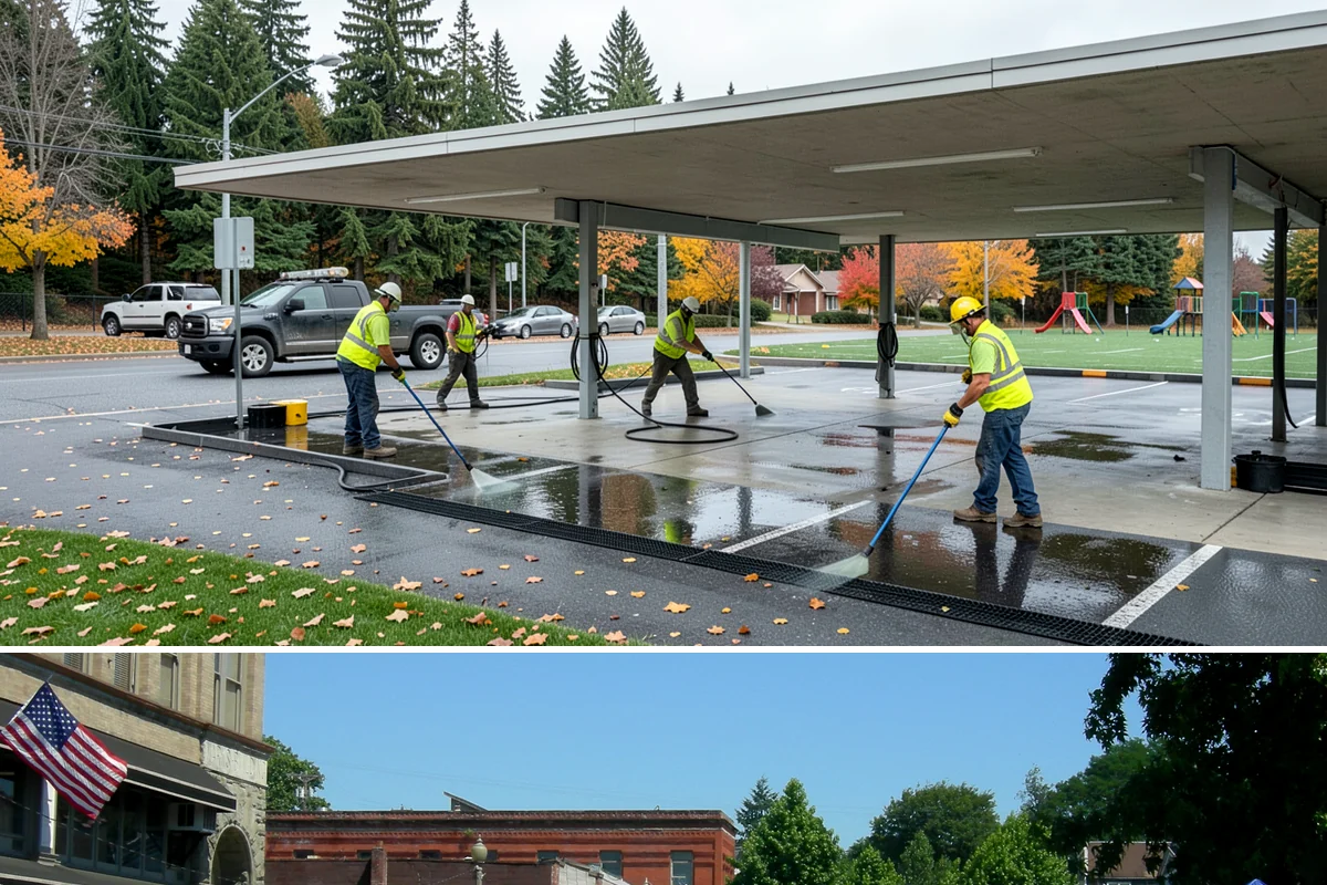 Municipal Fence Installation in Snohomish, Snohomish County, WA - Footing installation is most efficient in drier months when post holes stay stable and concrete sets predictably.