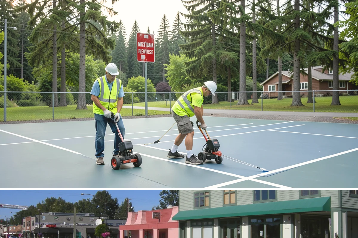 Municipal Fence Installation in Snoqualmie, King County, WA - Footing installation is most efficient in drier months when post holes stay stable and concrete sets predictably.