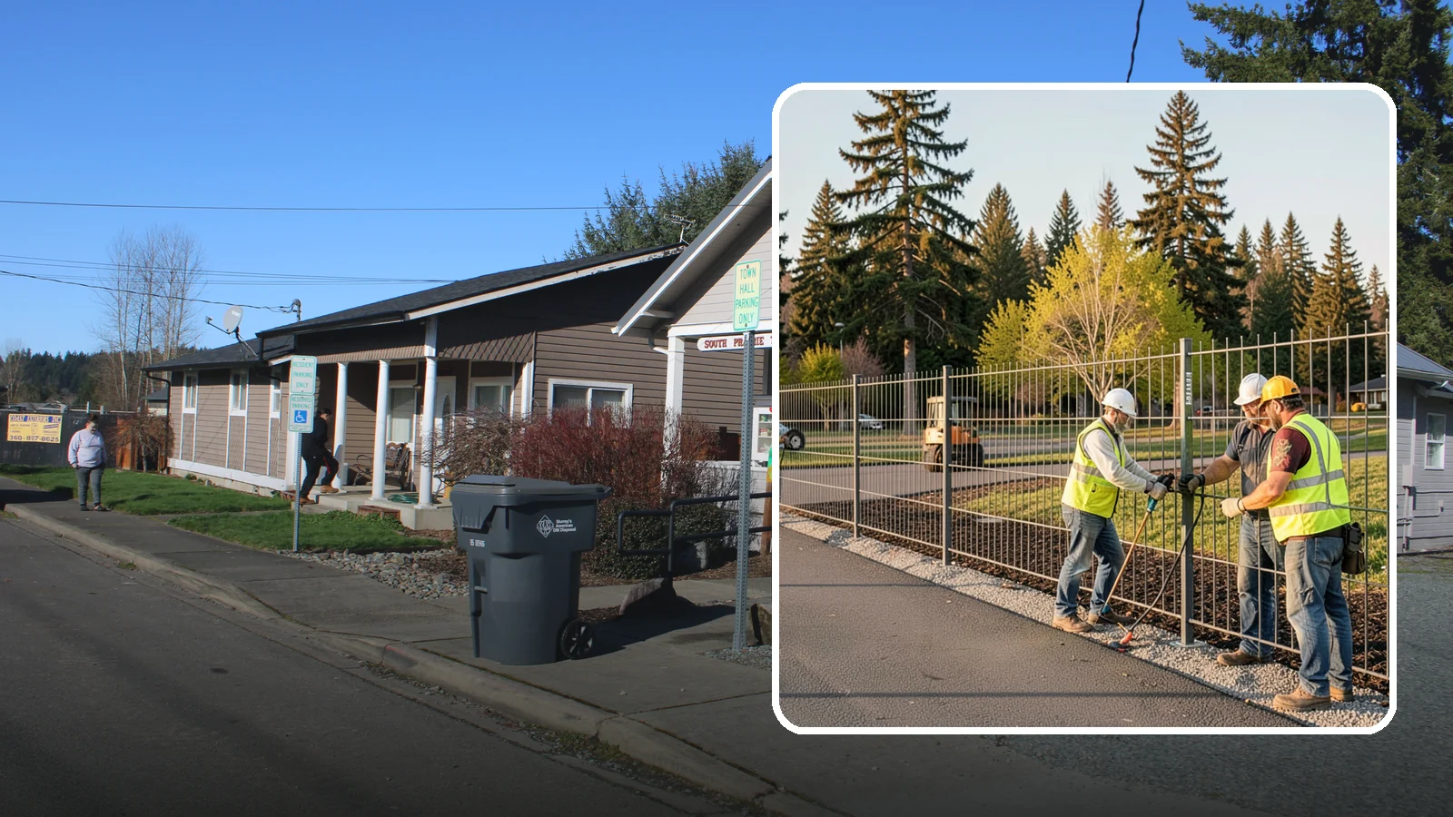 Municipal Fence Installation in South Prairie, Pierce County, WA - Install durable perimeter and security fencing for public facilities, parks, utilities, and infrastructure sites.