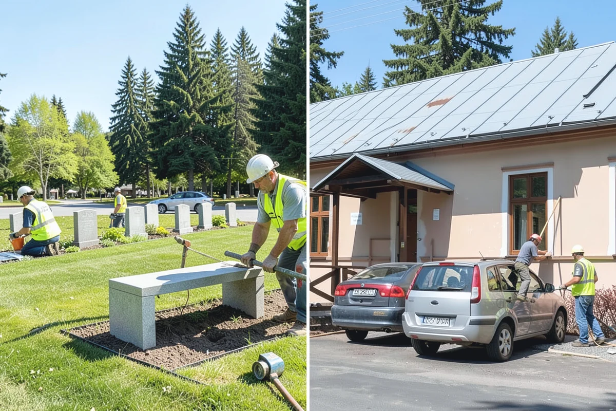 Municipal Fence Installation in South Prairie, Pierce County, WA - Site walk to confirm alignment, access points, and locates