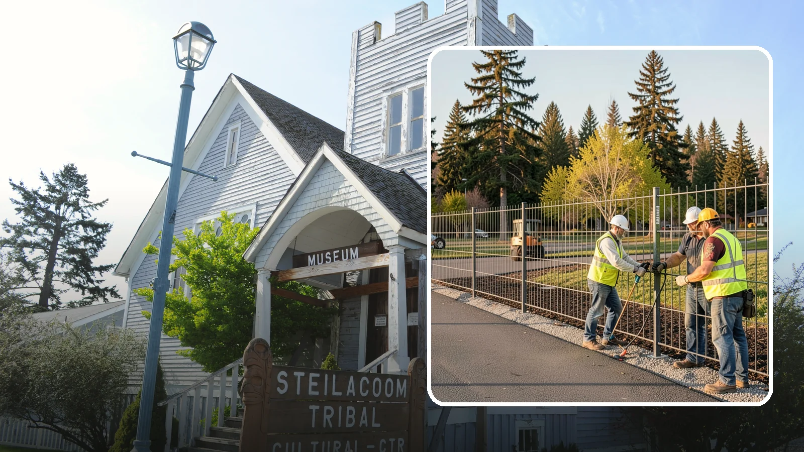 Municipal Fence Installation in Steilacoom, Pierce County, WA - Install durable perimeter and security fencing for public facilities, parks, utilities, and infrastructure sites.