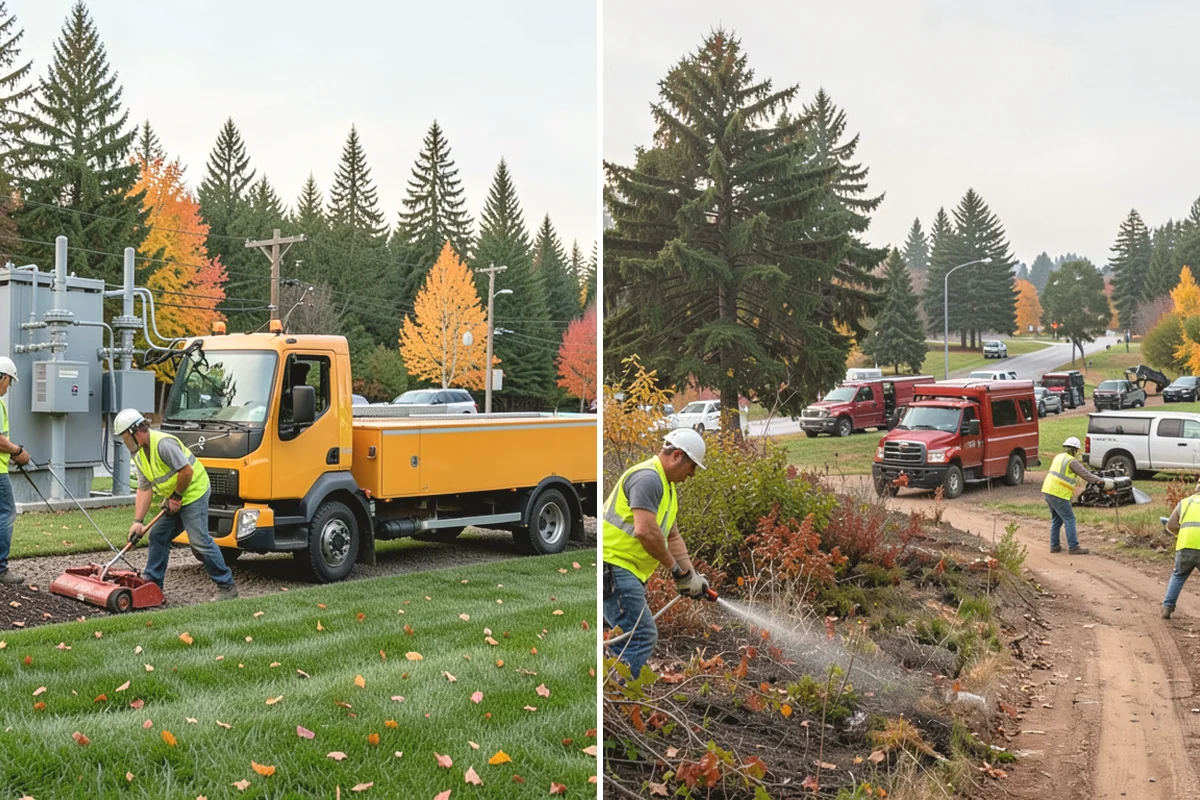 Municipal Fence Installation in University Place, Pierce County, WA - Site walk to confirm alignment, access points, and locates