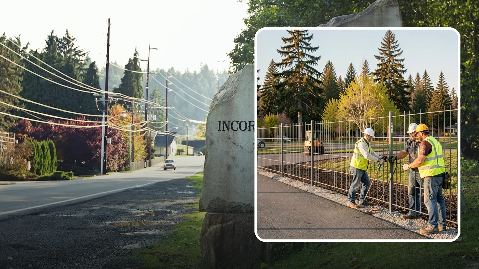 Municipal Fence Installation in Wilkeson, Pierce County, WA - Install durable perimeter and security fencing for public facilities, parks, utilities, and infrastructure sites.
