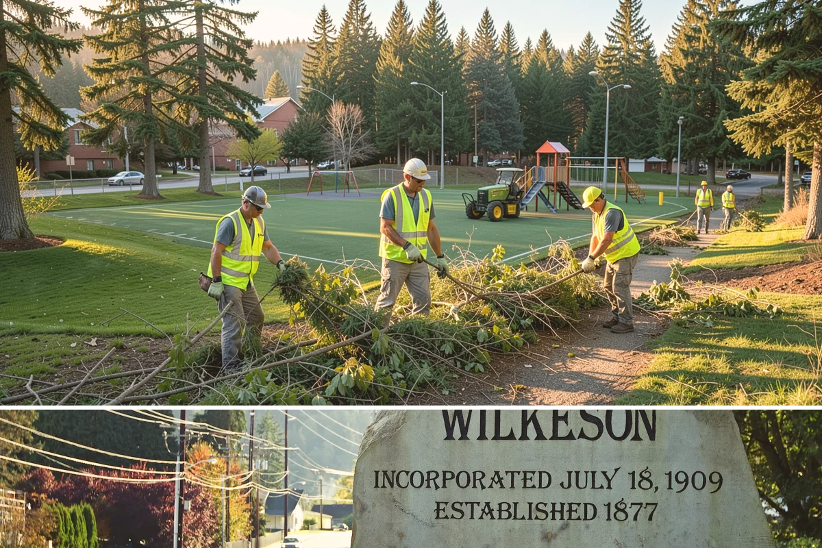 Municipal Fence Installation in Wilkeson, Pierce County, WA - Footing installation is most efficient in drier months when post holes stay stable and concrete sets predictably.