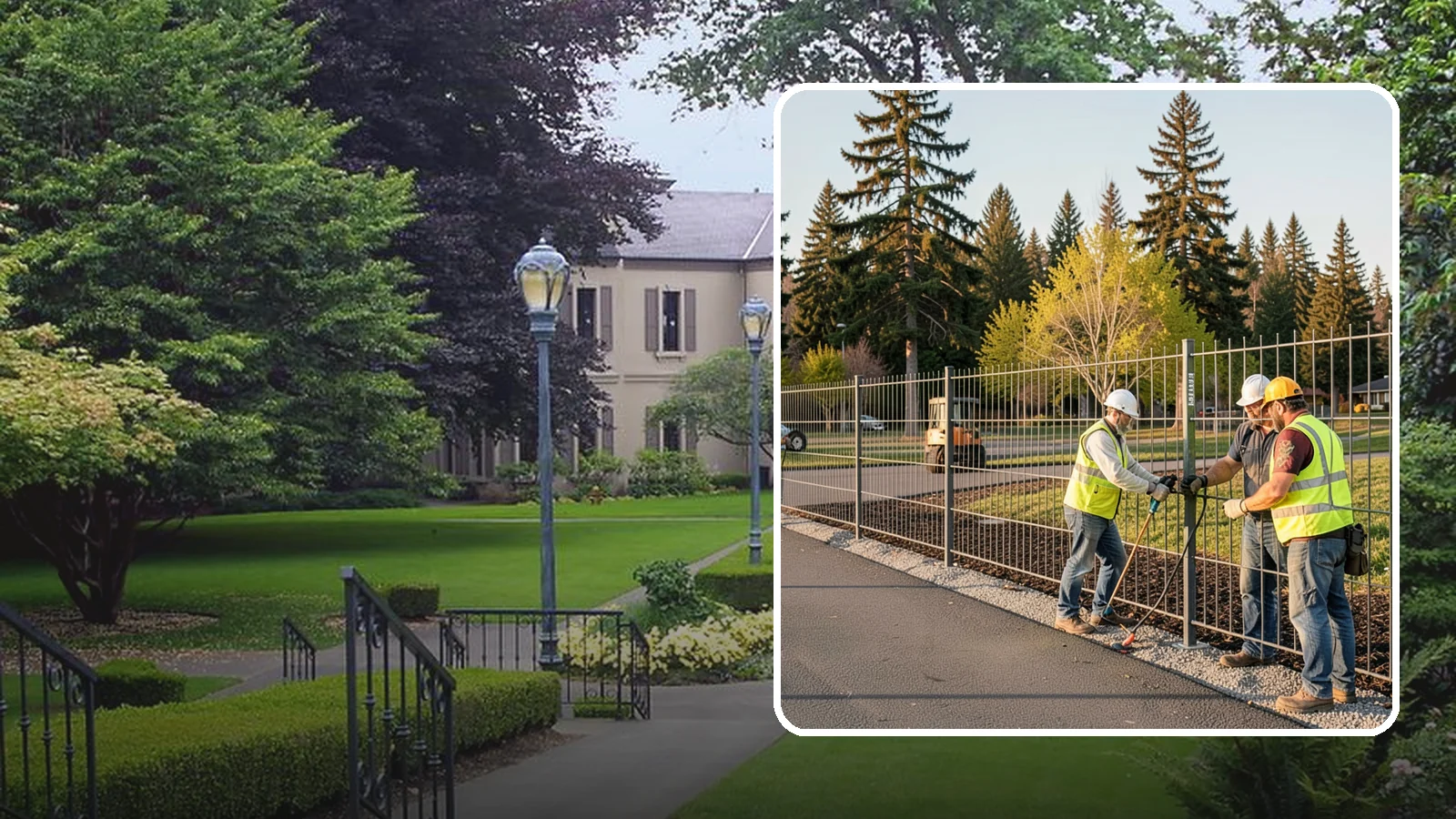 Municipal Fence Installation in Woodinville, King County, WA - Install durable perimeter and security fencing for public facilities, parks, utilities, and infrastructure sites.