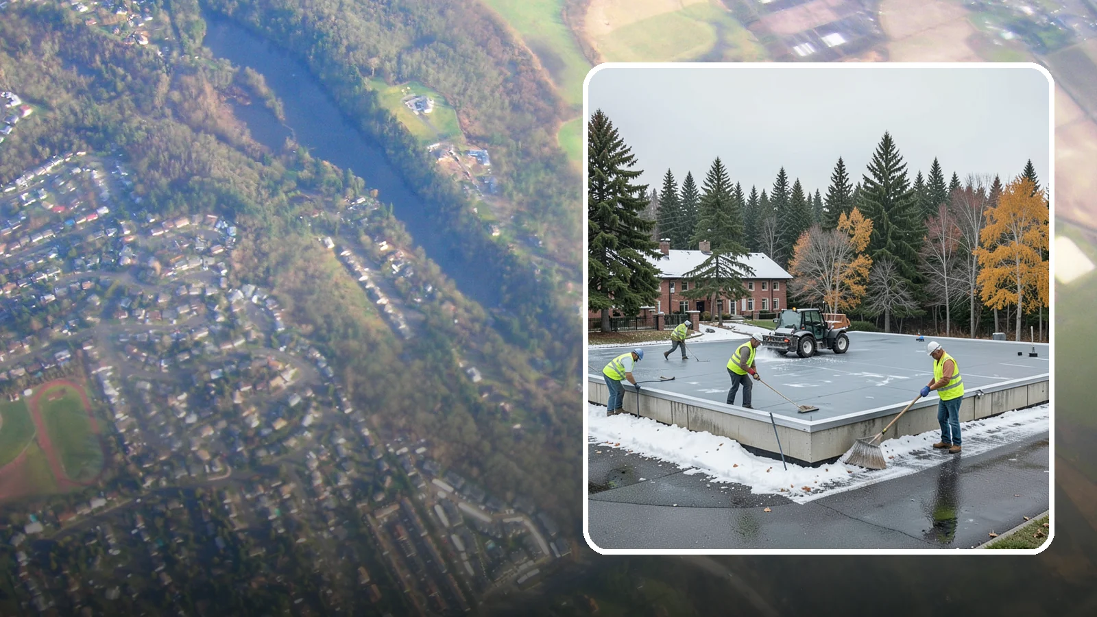 Municipal Flat Roof Services in Algona, King County, WA - Maintain, repair, and replace the low-slope roofing systems that top most municipal and civic buildings.