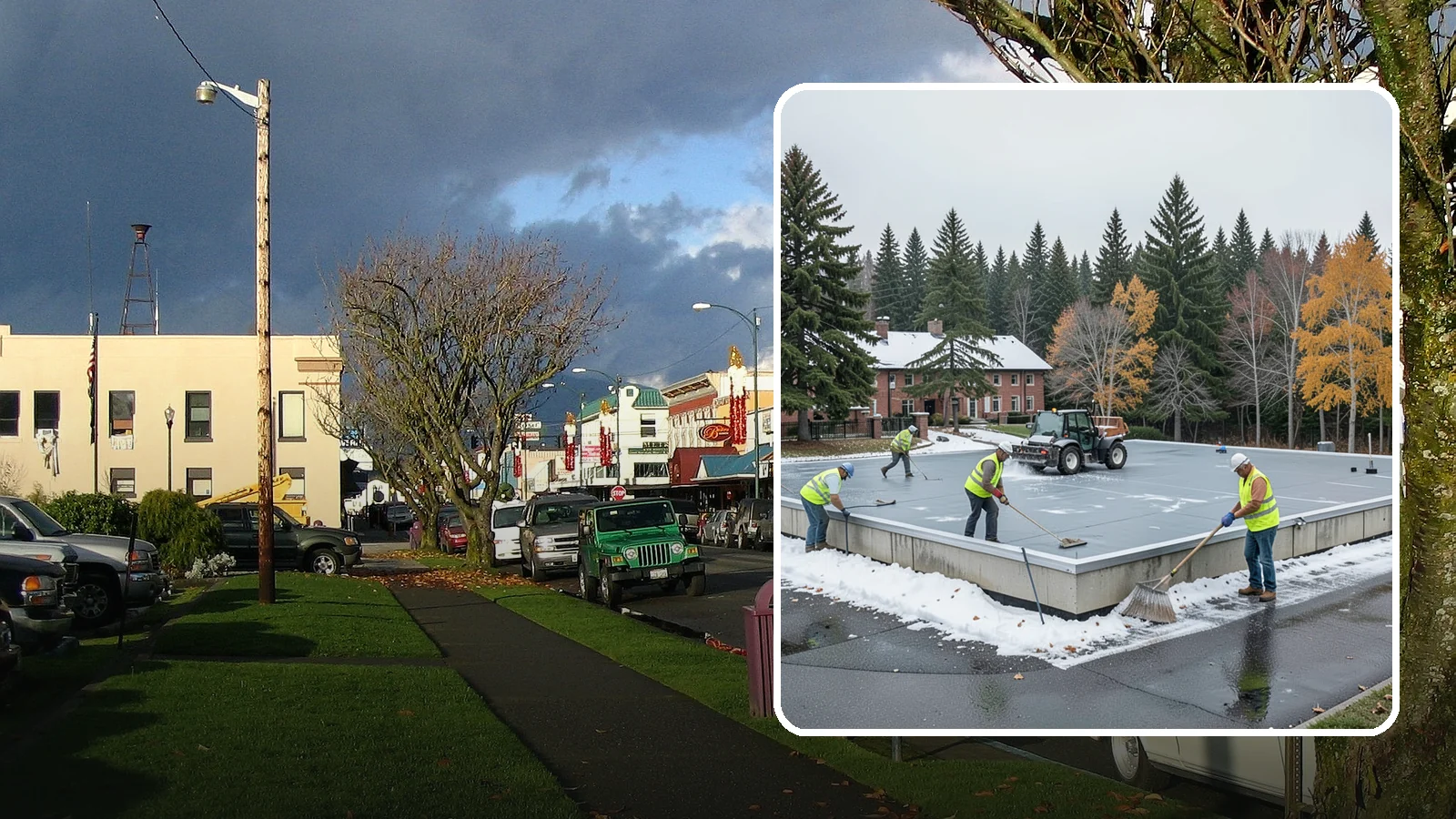 Municipal Flat Roof Services in Arlington, Snohomish County, WA - Maintain, repair, and replace the low-slope roofing systems that top most municipal and civic buildings.
