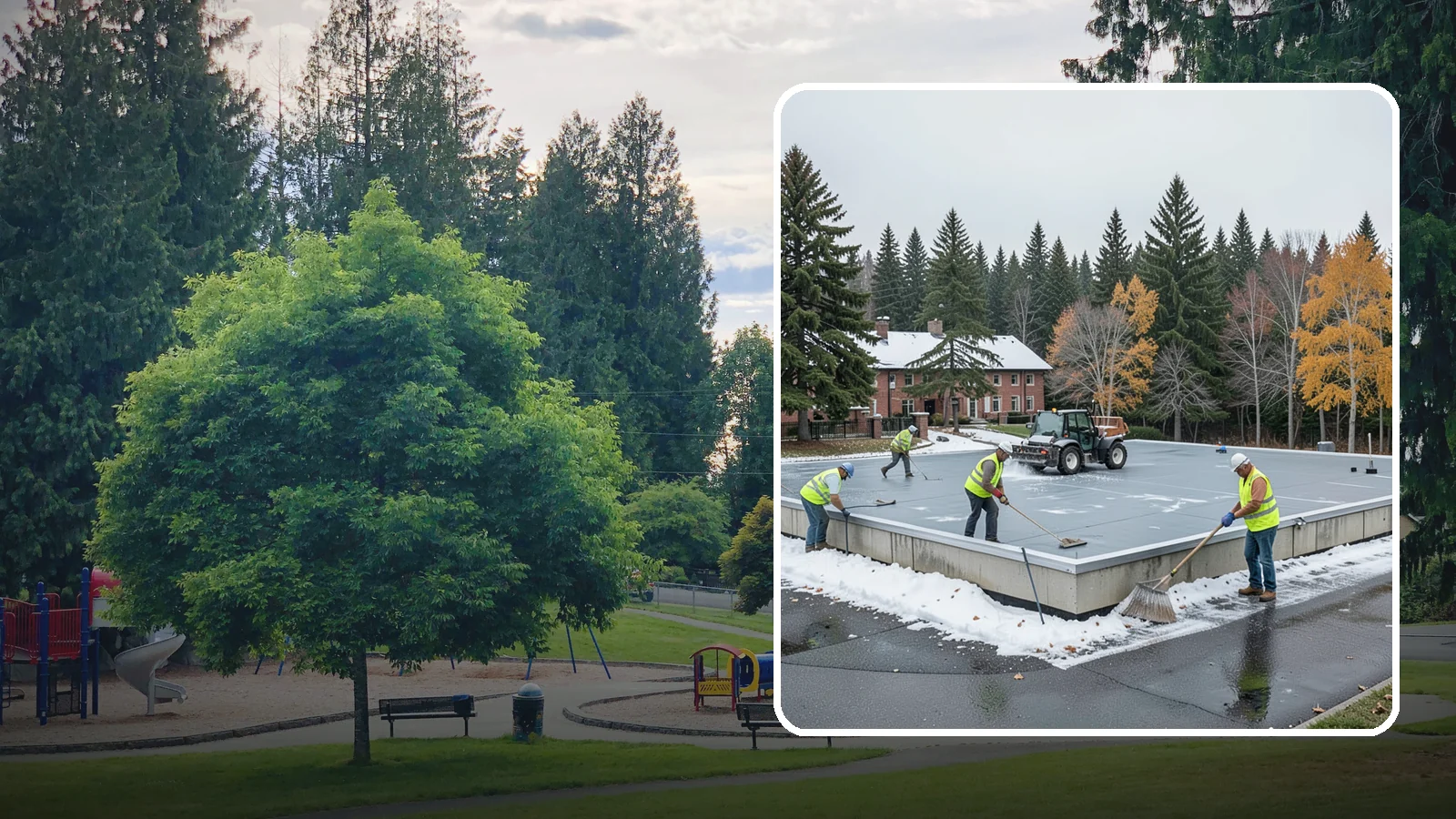 Municipal Flat Roof Services in Bonney Lake, Pierce County, WA - Maintain, repair, and replace the low-slope roofing systems that top most municipal and civic buildings.
