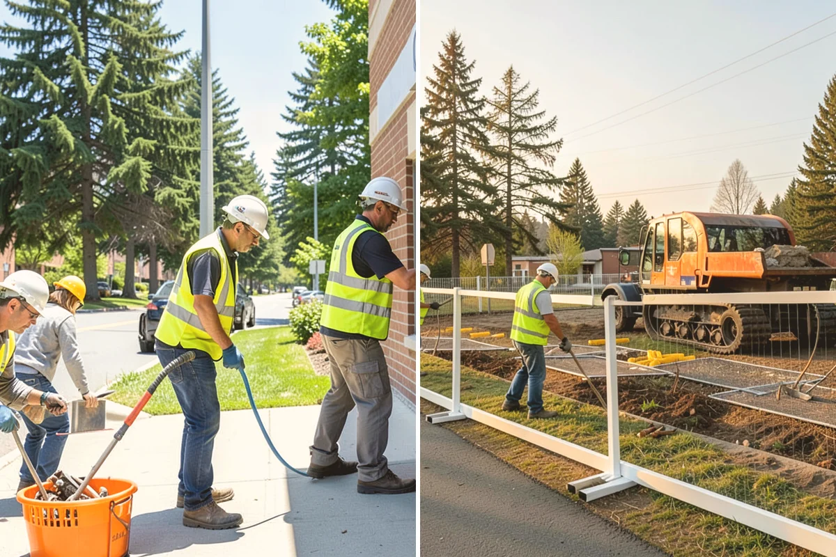 Municipal Flat Roof Services in Bothell, King County, WA - Membrane identification and drainage assessment