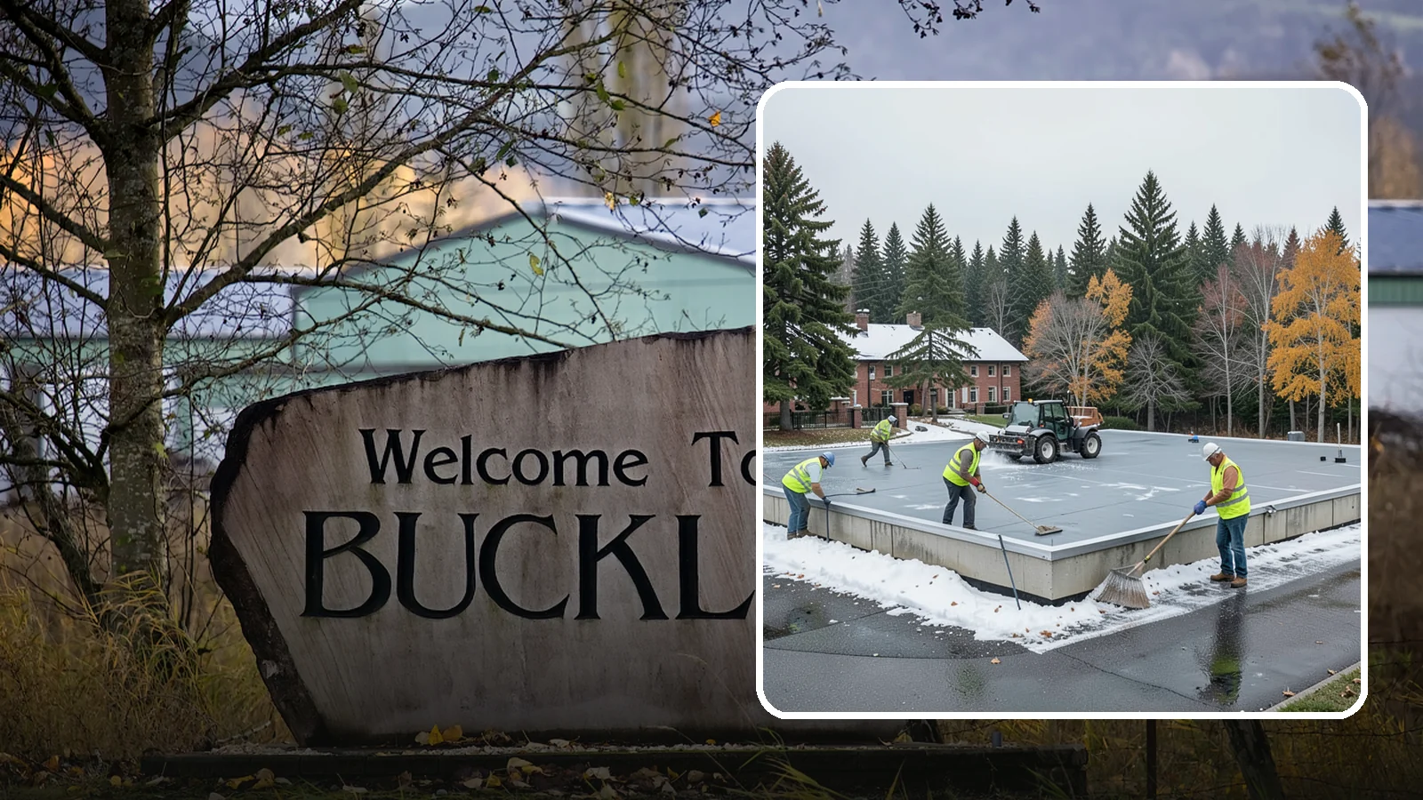 Municipal Flat Roof Services in Buckley, Pierce County, WA - Maintain, repair, and replace the low-slope roofing systems that top most municipal and civic buildings.