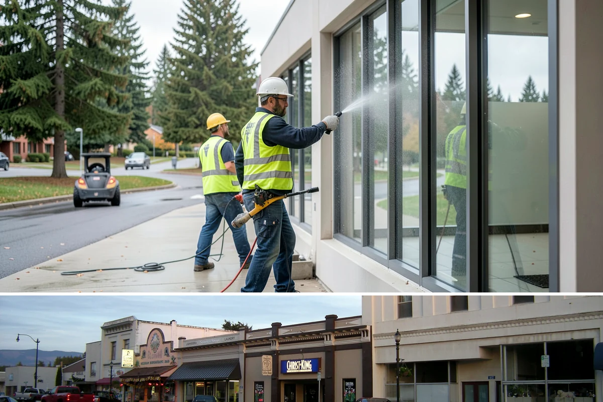 Municipal Flat Roof Services in Burlington, Skagit County, WA - Membrane work bonds best in dry, moderate conditions, making the summer months ideal for low-slope projects.