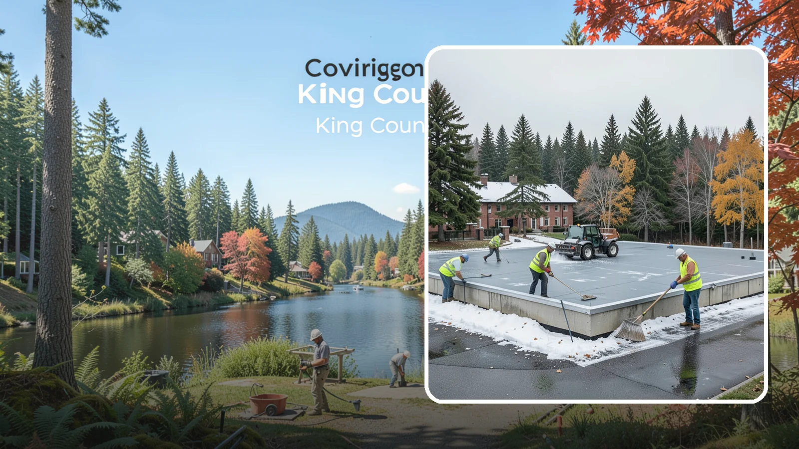 Municipal Flat Roof Services in Covington, King County, WA - Maintain, repair, and replace the low-slope roofing systems that top most municipal and civic buildings.
