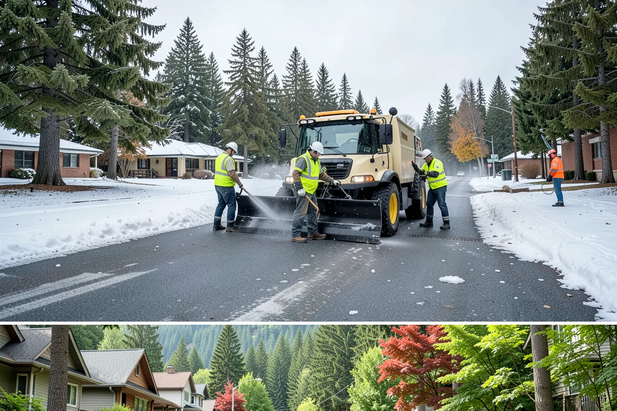 Municipal Flat Roof Services in Darrington, Snohomish County, WA - Membrane work bonds best in dry, moderate conditions, making the summer months ideal for low-slope projects.