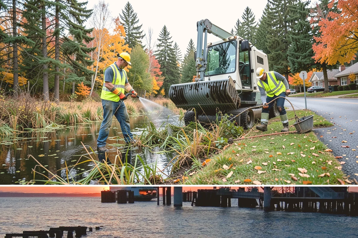 Municipal Flat Roof Services in Edmonds, Snohomish County, WA - Membrane work bonds best in dry, moderate conditions, making the summer months ideal for low-slope projects.