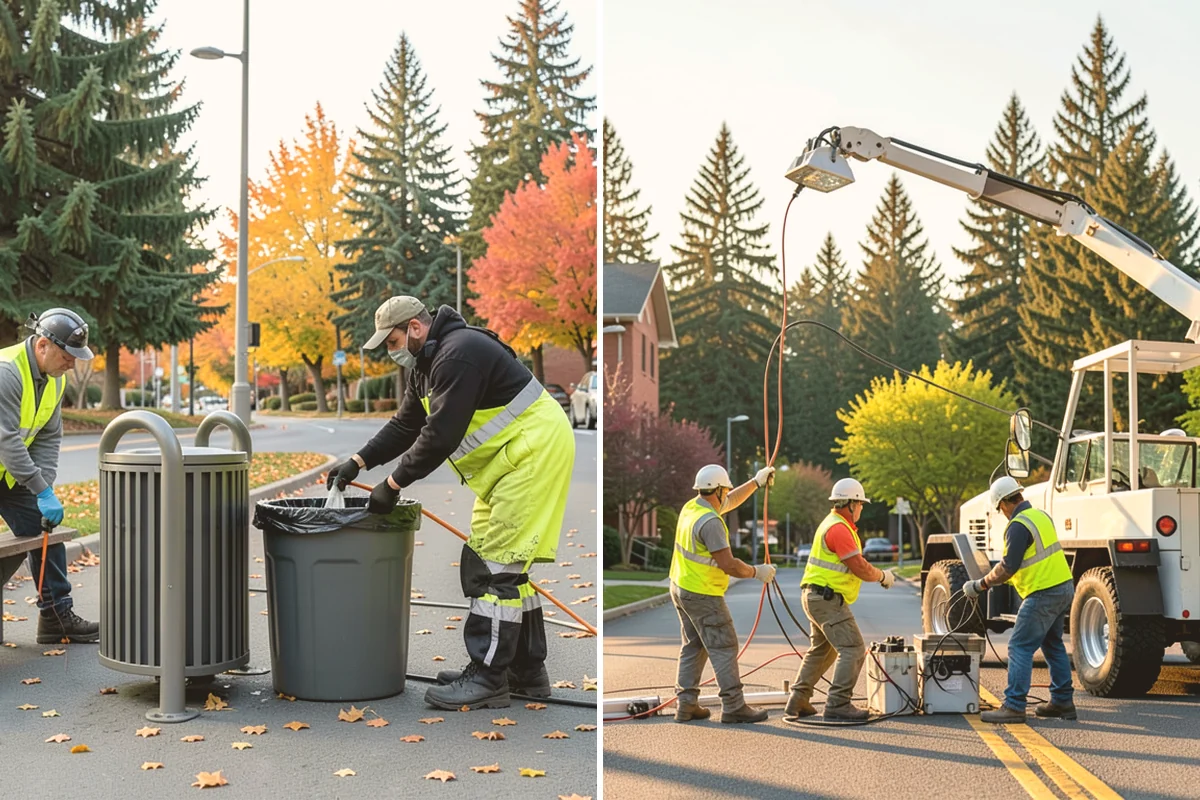 Municipal Flat Roof Services in Fife, Pierce County, WA - Membrane identification and drainage assessment