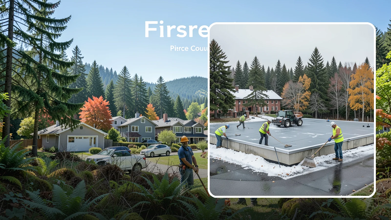 Municipal Flat Roof Services in Fircrest, Pierce County, WA - Maintain, repair, and replace the low-slope roofing systems that top most municipal and civic buildings.