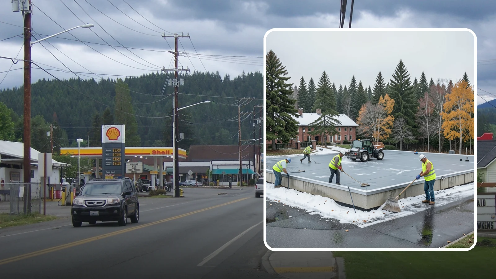 Municipal Flat Roof Services in Granite Falls, Snohomish County, WA - Maintain, repair, and replace the low-slope roofing systems that top most municipal and civic buildings.