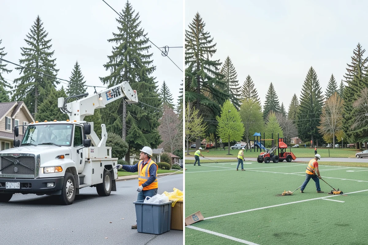 Municipal Flat Roof Services in Hamilton, Skagit County, WA - Membrane identification and drainage assessment