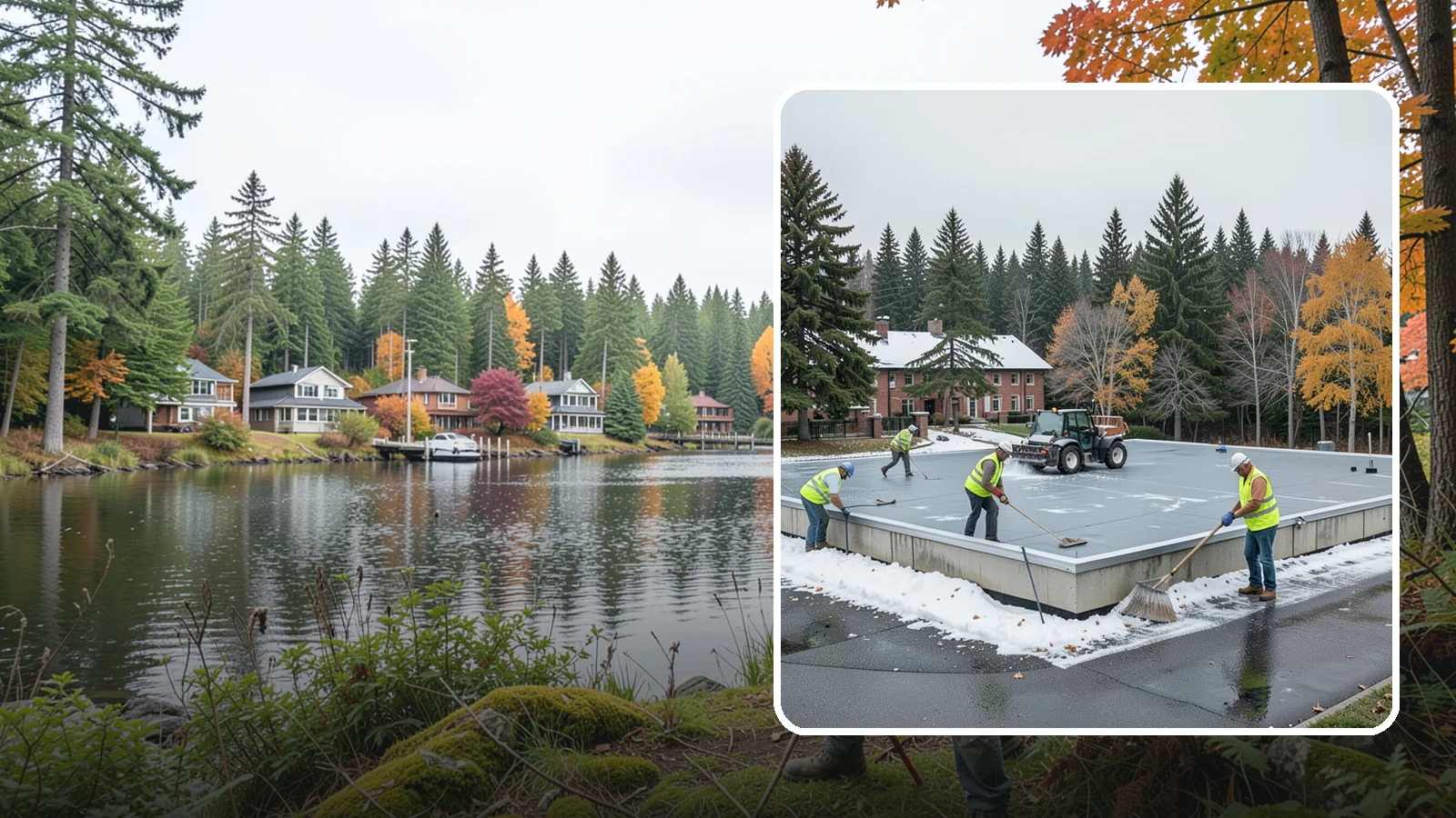 Municipal Flat Roof Services in La Conner, Skagit County, WA - Maintain, repair, and replace the low-slope roofing systems that top most municipal and civic buildings.