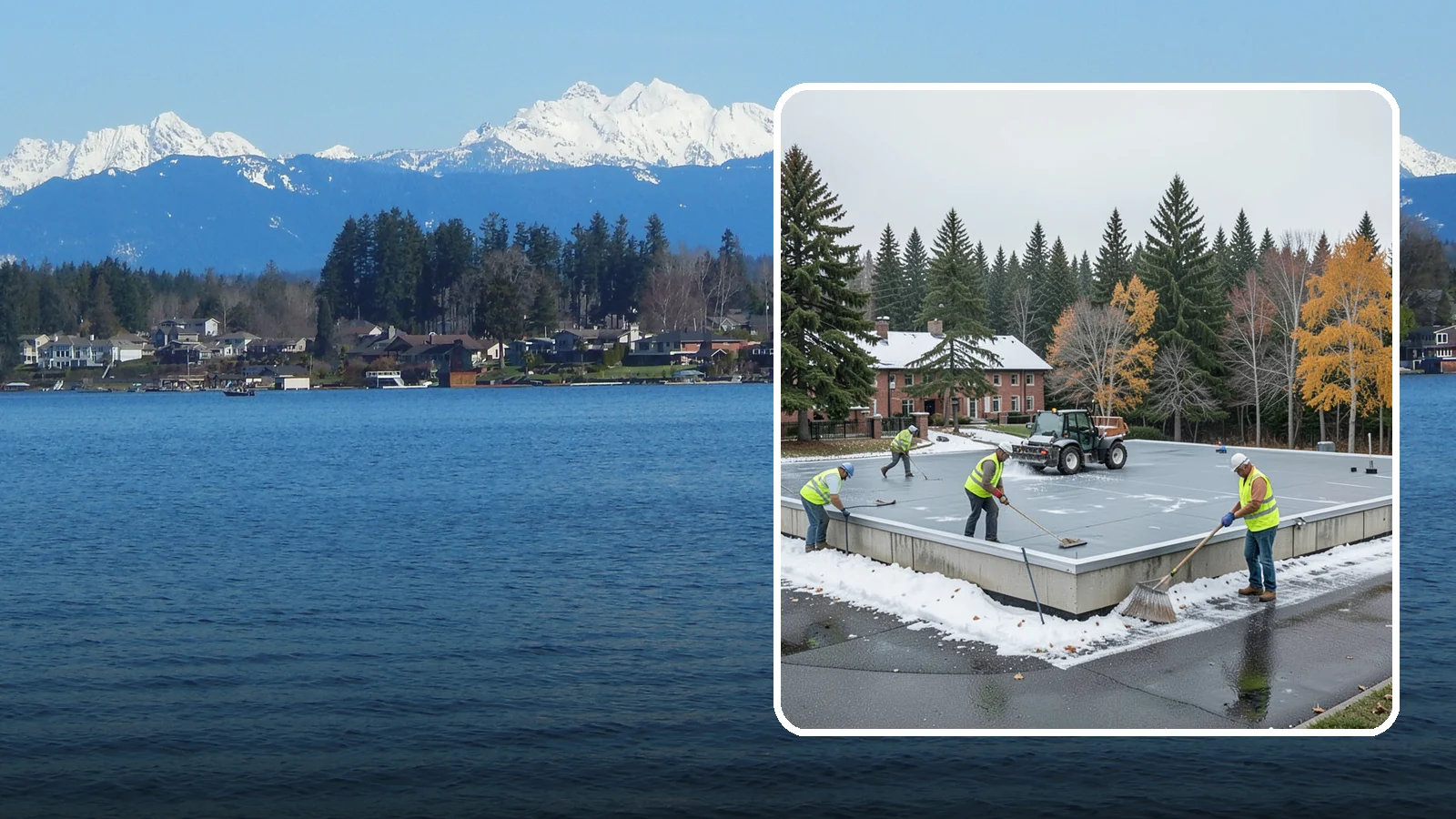 Municipal Flat Roof Services in Lake Stevens, Snohomish County, WA - Maintain, repair, and replace the low-slope roofing systems that top most municipal and civic buildings.