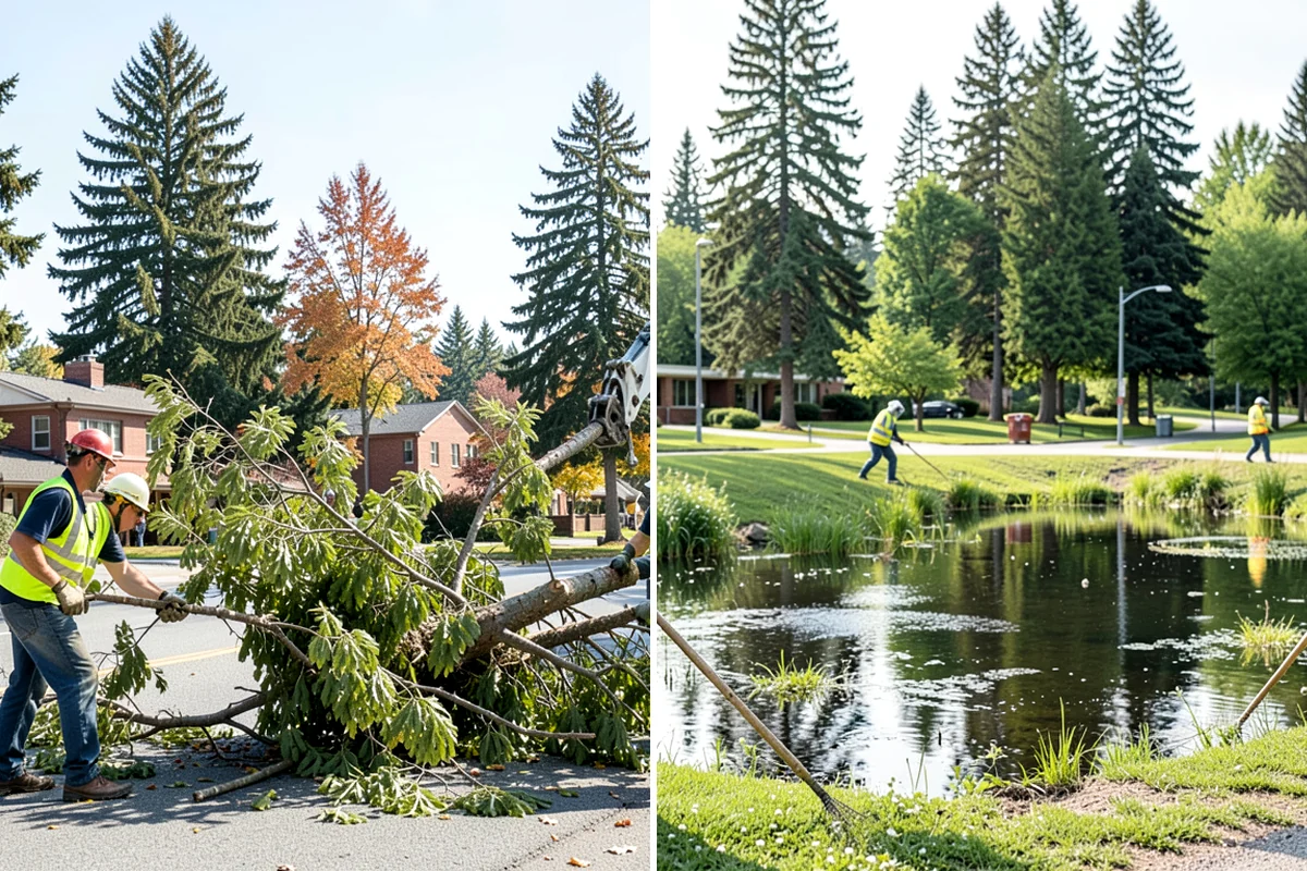 Municipal Flat Roof Services in Lakewood, Pierce County, WA - Membrane identification and drainage assessment