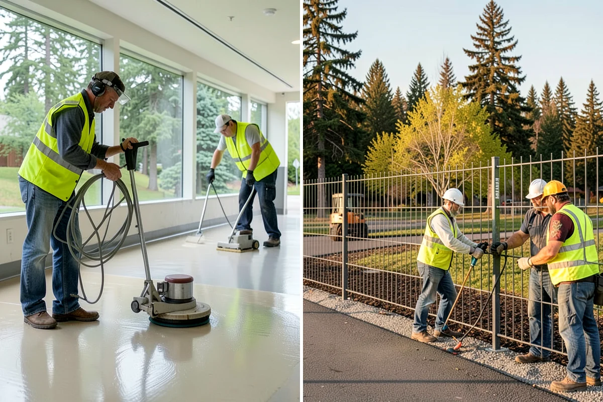 Municipal Flat Roof Services in Lyman, Skagit County, WA - Membrane identification and drainage assessment