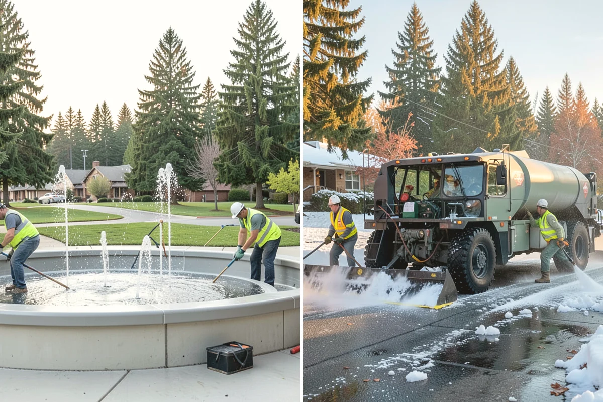 Municipal Flat Roof Services in Mukilteo, Snohomish County, WA - Membrane identification and drainage assessment