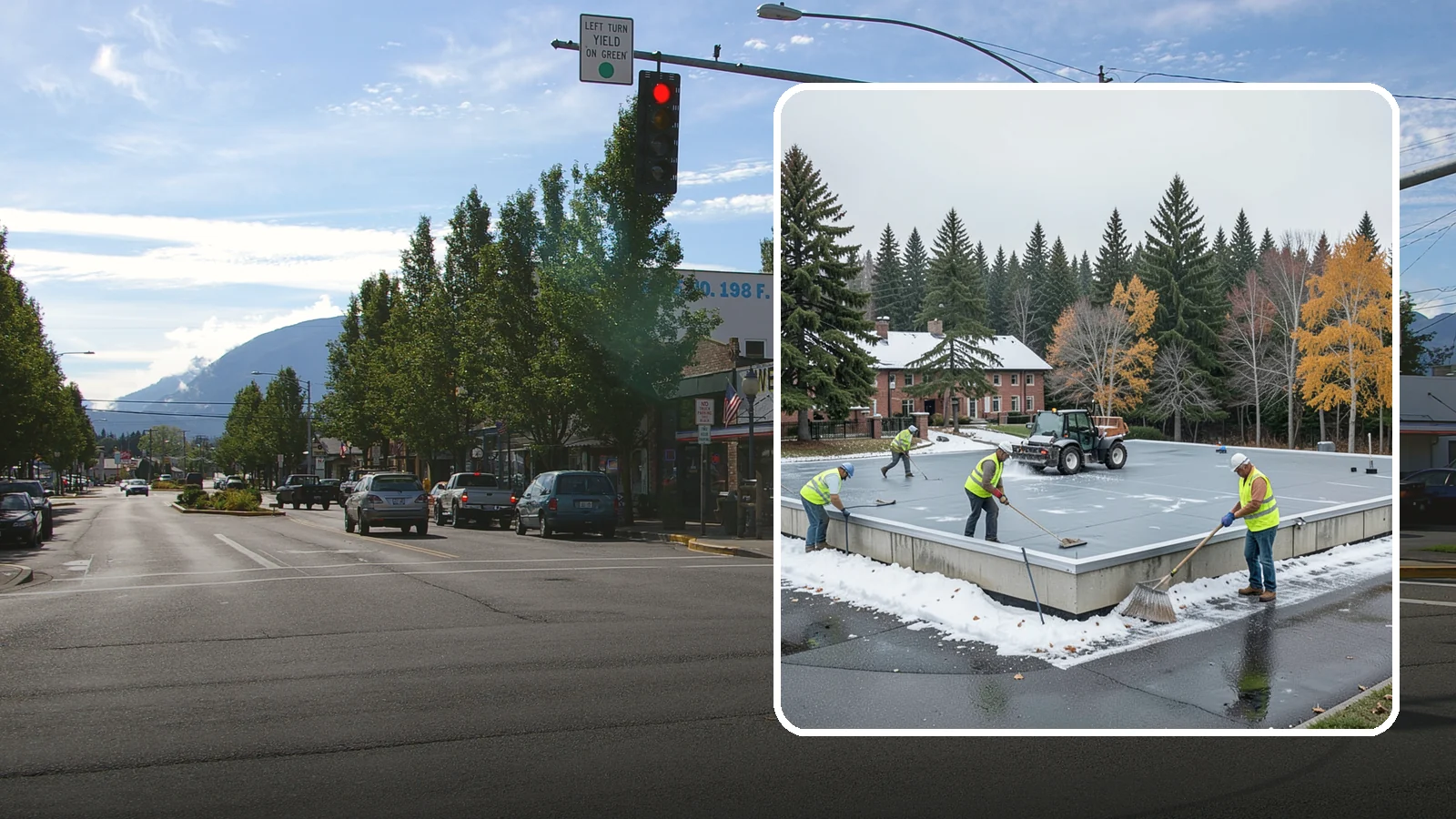 Municipal Flat Roof Services in North Bend, King County, WA - Maintain, repair, and replace the low-slope roofing systems that top most municipal and civic buildings.