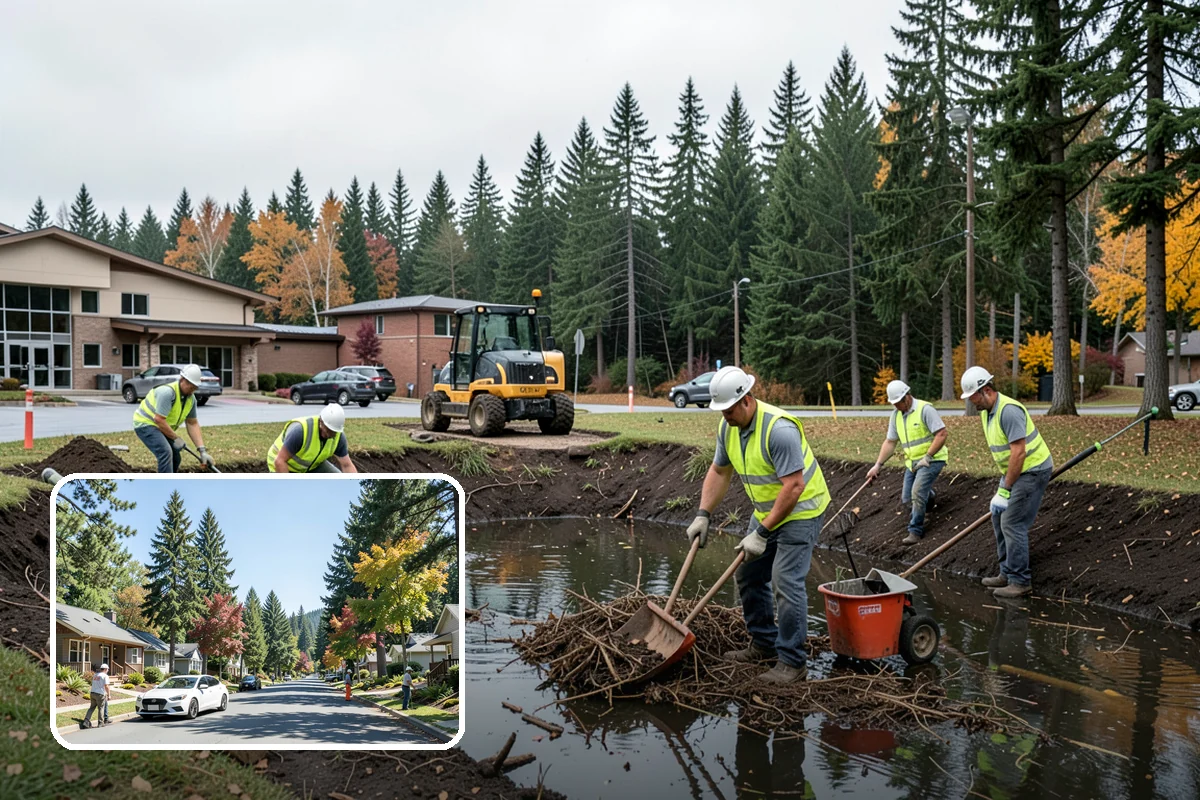 Municipal Flat Roof Services in Orting, Pierce County, WA - Specialized expertise across TPO, EPDM, PVC, and built-up systems