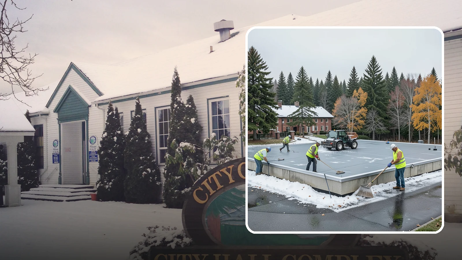 Municipal Flat Roof Services in Pacific, King County, WA - Maintain, repair, and replace the low-slope roofing systems that top most municipal and civic buildings.