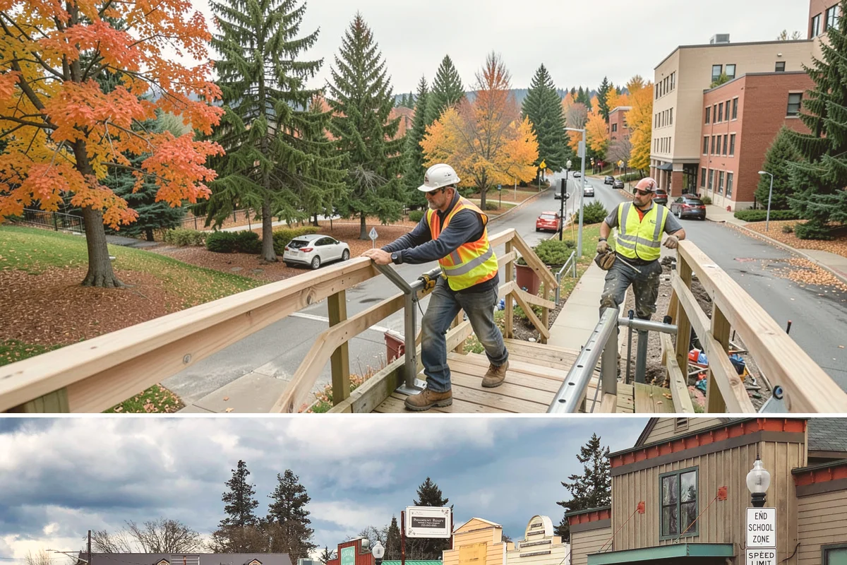 Municipal Flat Roof Services in Roy, Pierce County, WA - Membrane work bonds best in dry, moderate conditions, making the summer months ideal for low-slope projects.