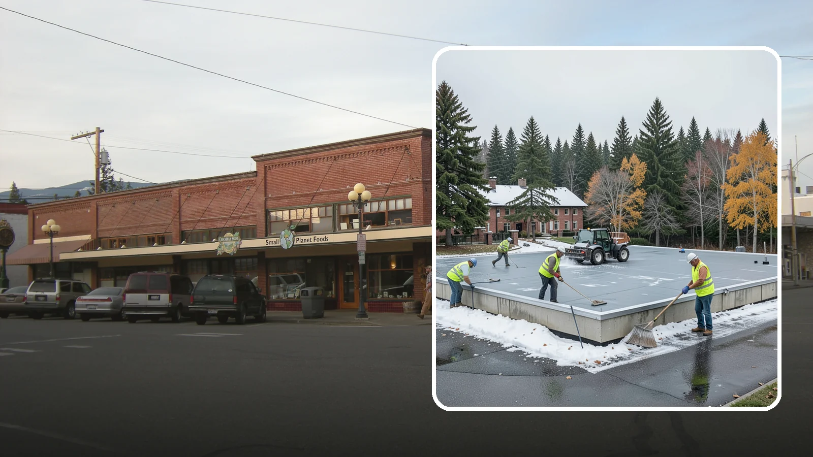 Municipal Flat Roof Services in Sedro-Woolley, Skagit County, WA - Maintain, repair, and replace the low-slope roofing systems that top most municipal and civic buildings.