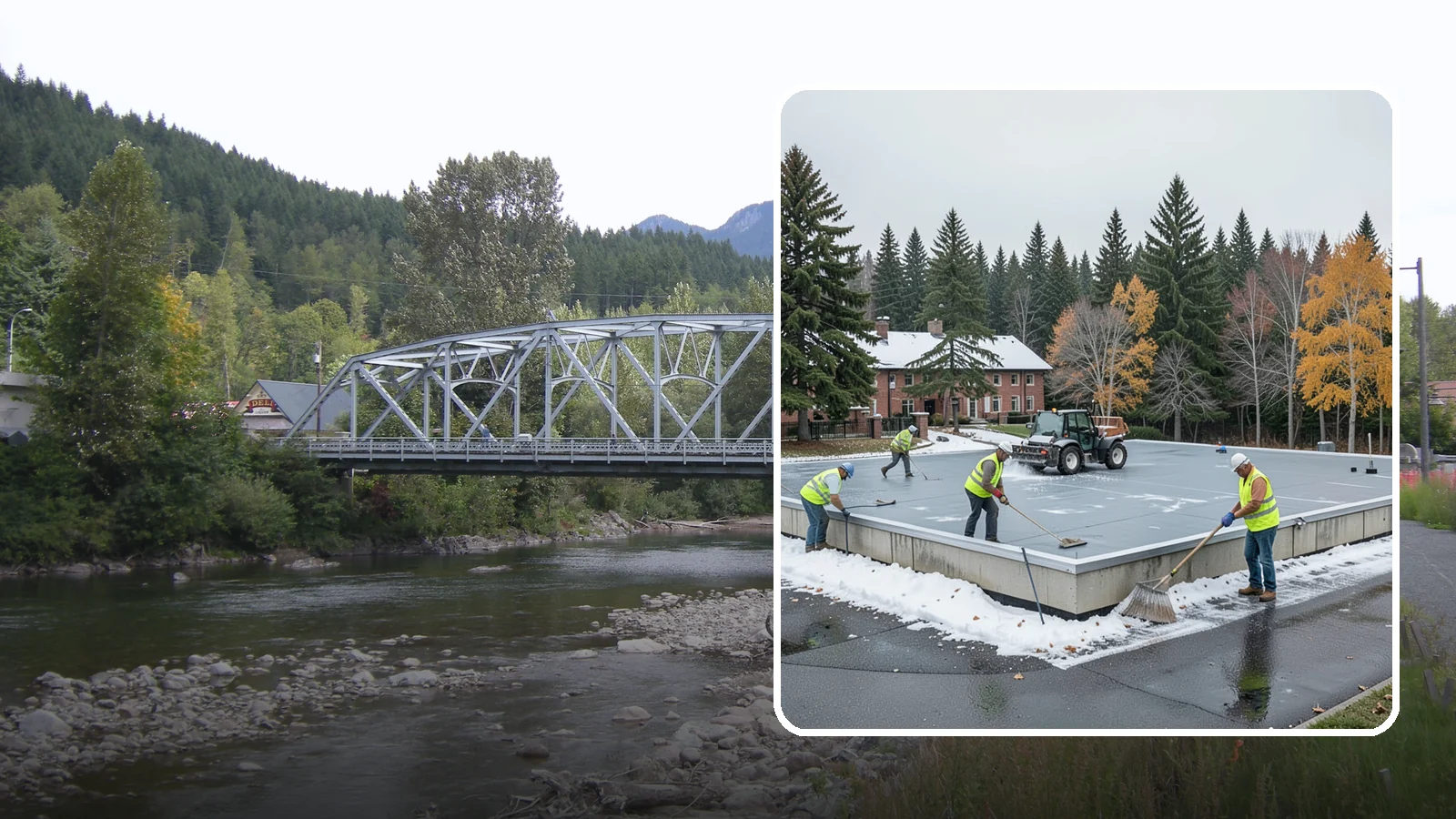 Municipal Flat Roof Services in Skykomish, King County, WA - Maintain, repair, and replace the low-slope roofing systems that top most municipal and civic buildings.