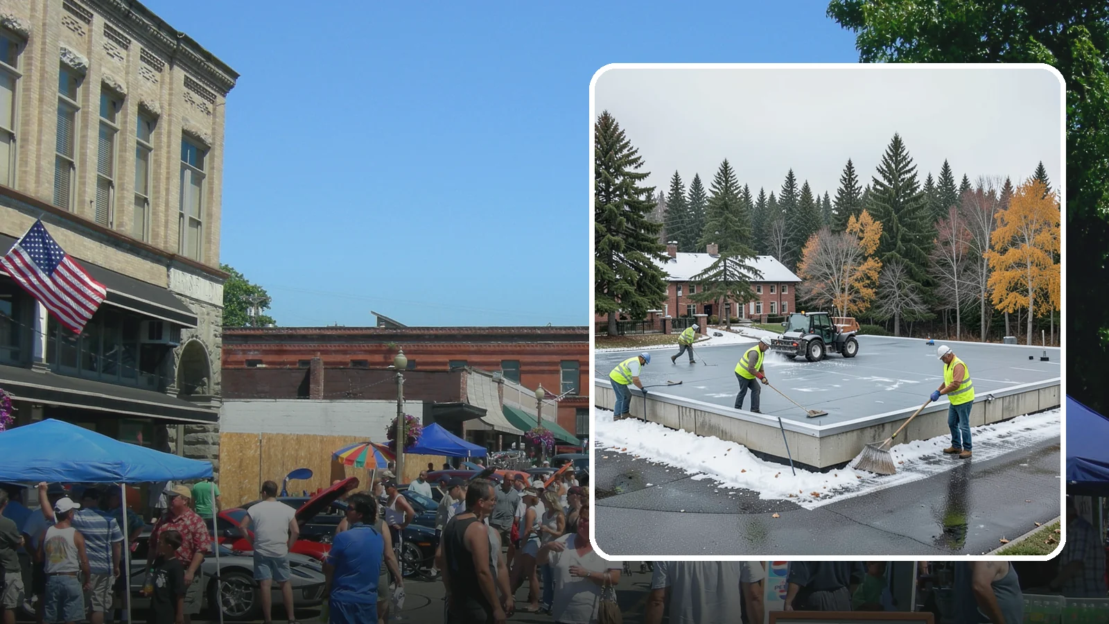 Municipal Flat Roof Services in Snohomish, Snohomish County, WA - Maintain, repair, and replace the low-slope roofing systems that top most municipal and civic buildings.