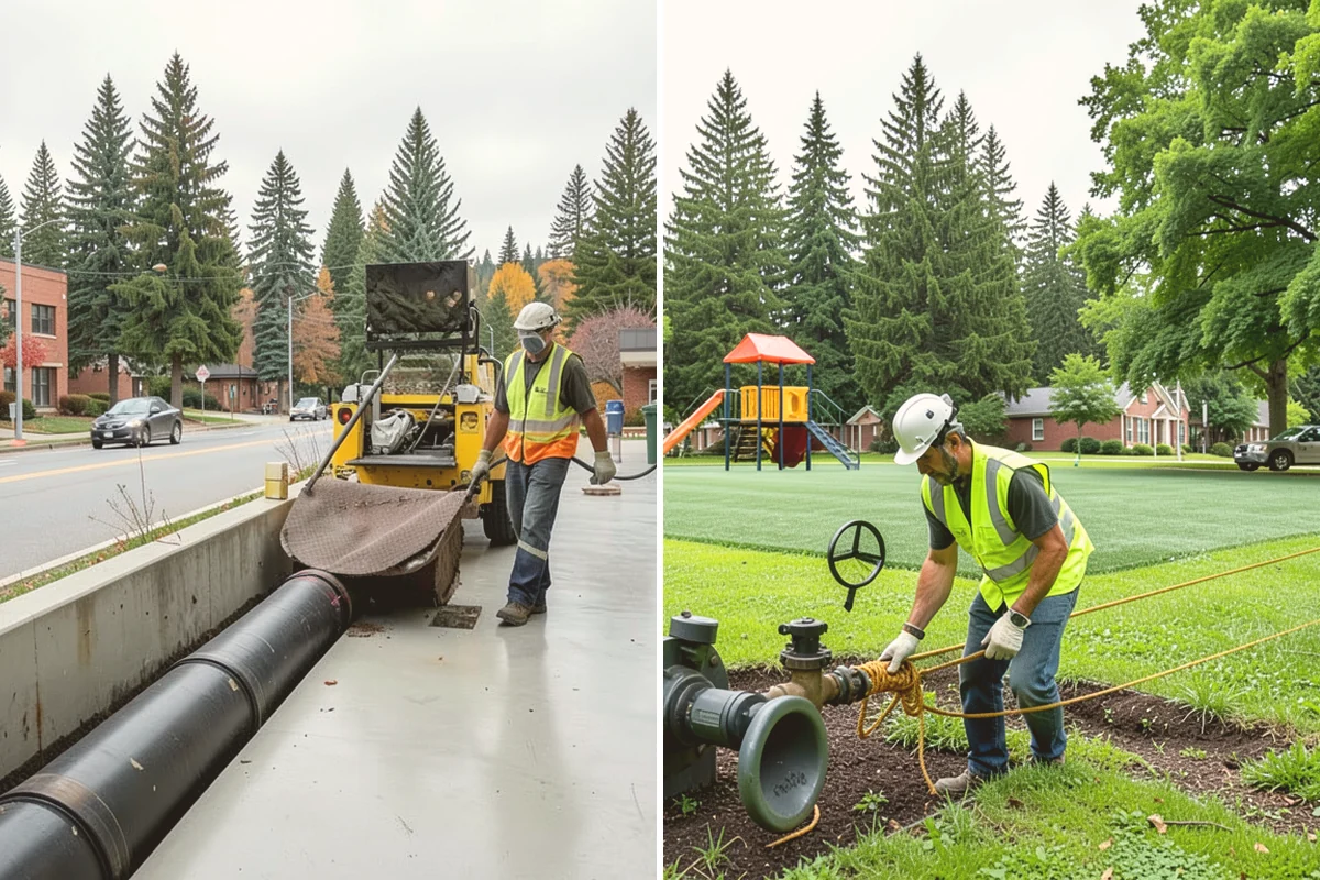 Municipal Flat Roof Services in Snohomish, Snohomish County, WA - Membrane identification and drainage assessment