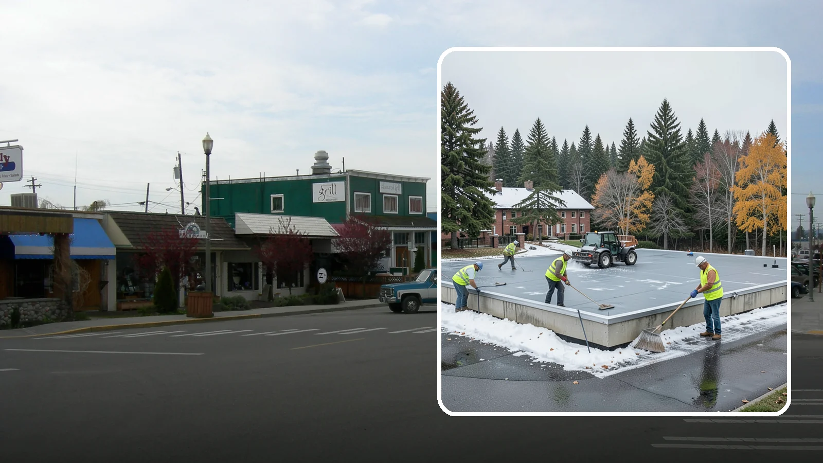 Municipal Flat Roof Services in Stanwood, Snohomish County, WA - Maintain, repair, and replace the low-slope roofing systems that top most municipal and civic buildings.