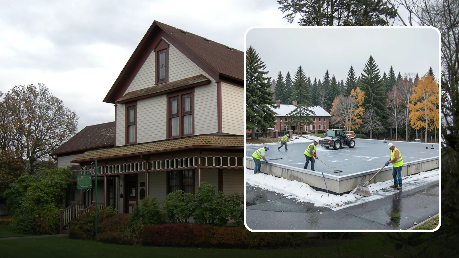 Municipal Flat Roof Services in Sumner, Pierce County, WA - Maintain, repair, and replace the low-slope roofing systems that top most municipal and civic buildings.