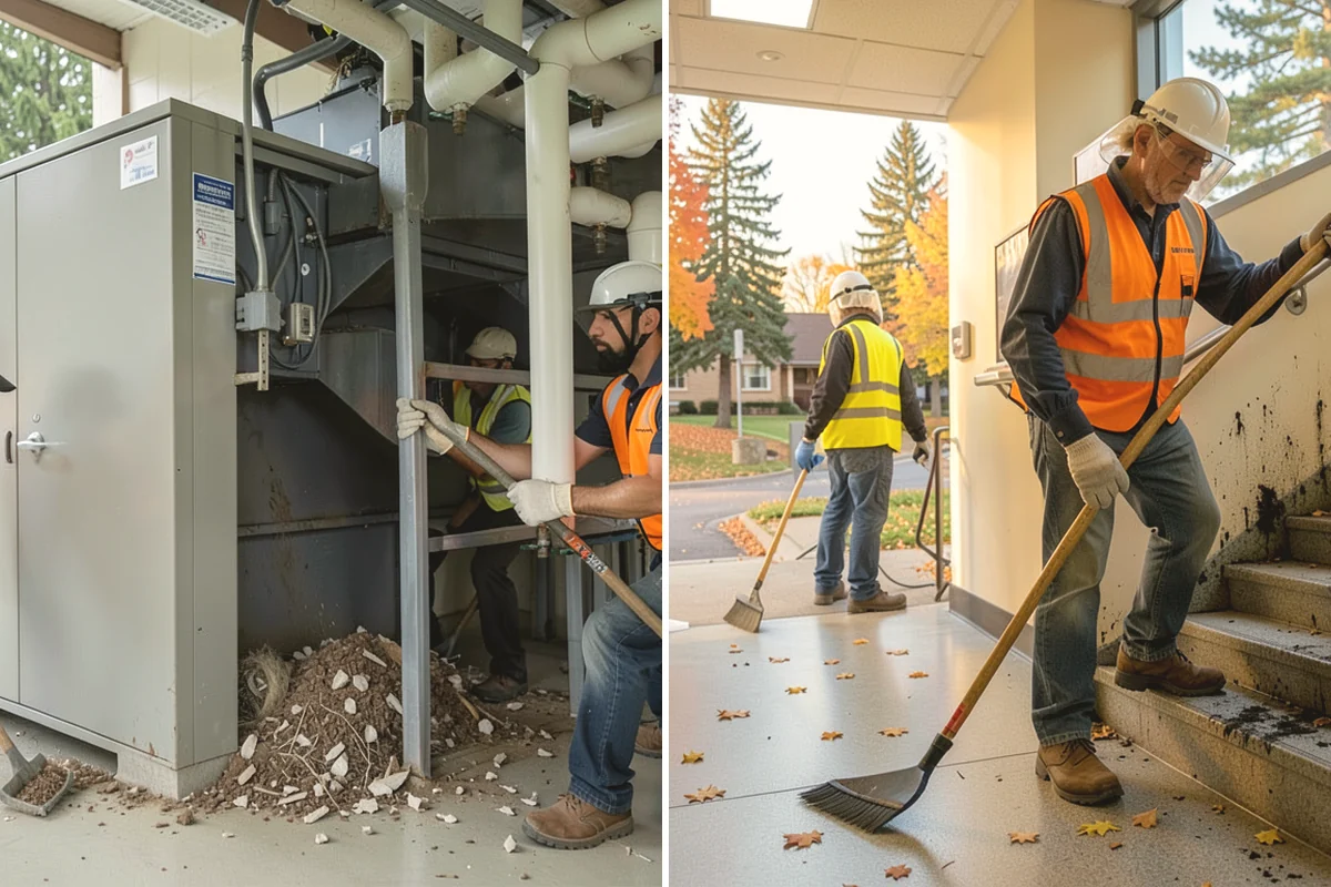 Municipal Flat Roof Services in Tacoma, Pierce County, WA - Membrane identification and drainage assessment
