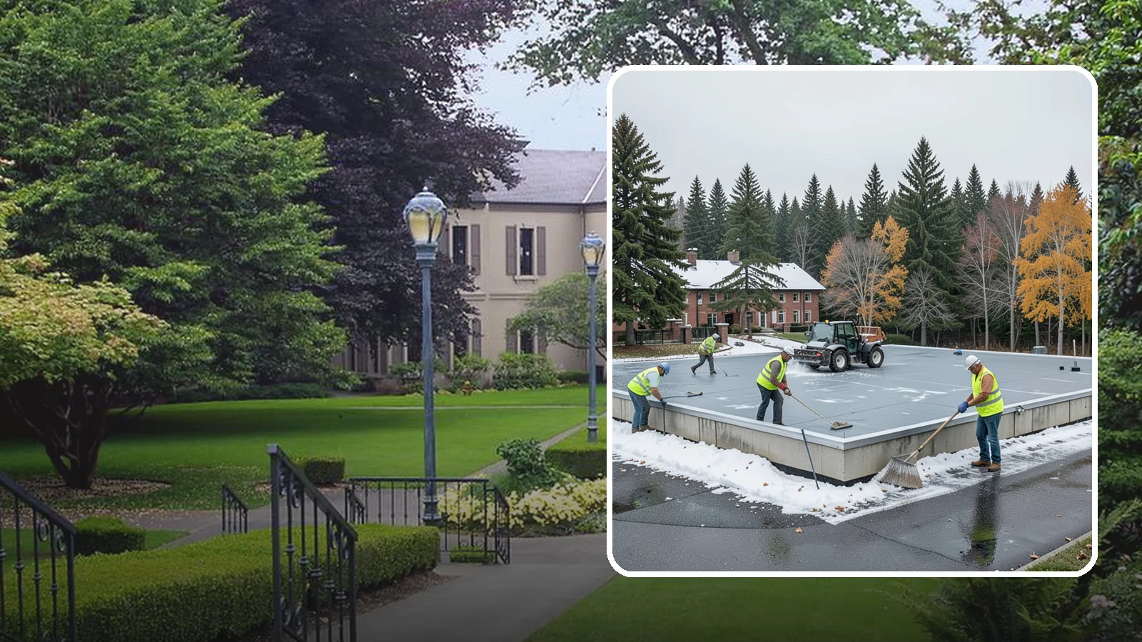 Municipal Flat Roof Services in Woodinville, King County, WA - Maintain, repair, and replace the low-slope roofing systems that top most municipal and civic buildings.